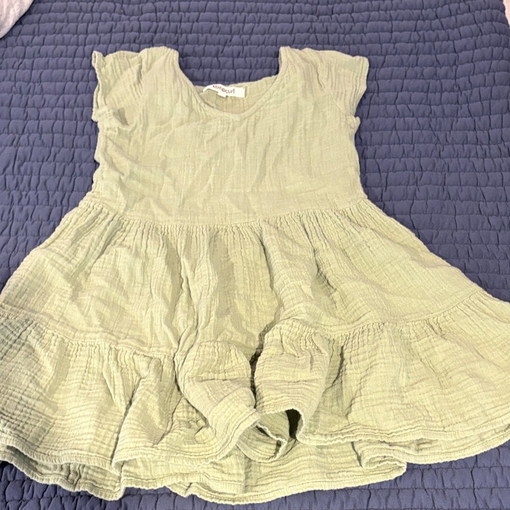Rip Curl Sage Green Textured dress
